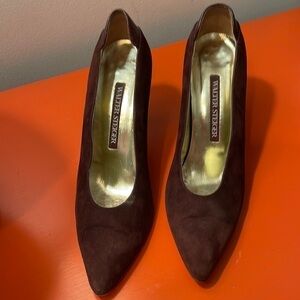 Walter Steiger 🔥Sale🔥brown suede and leather shoes